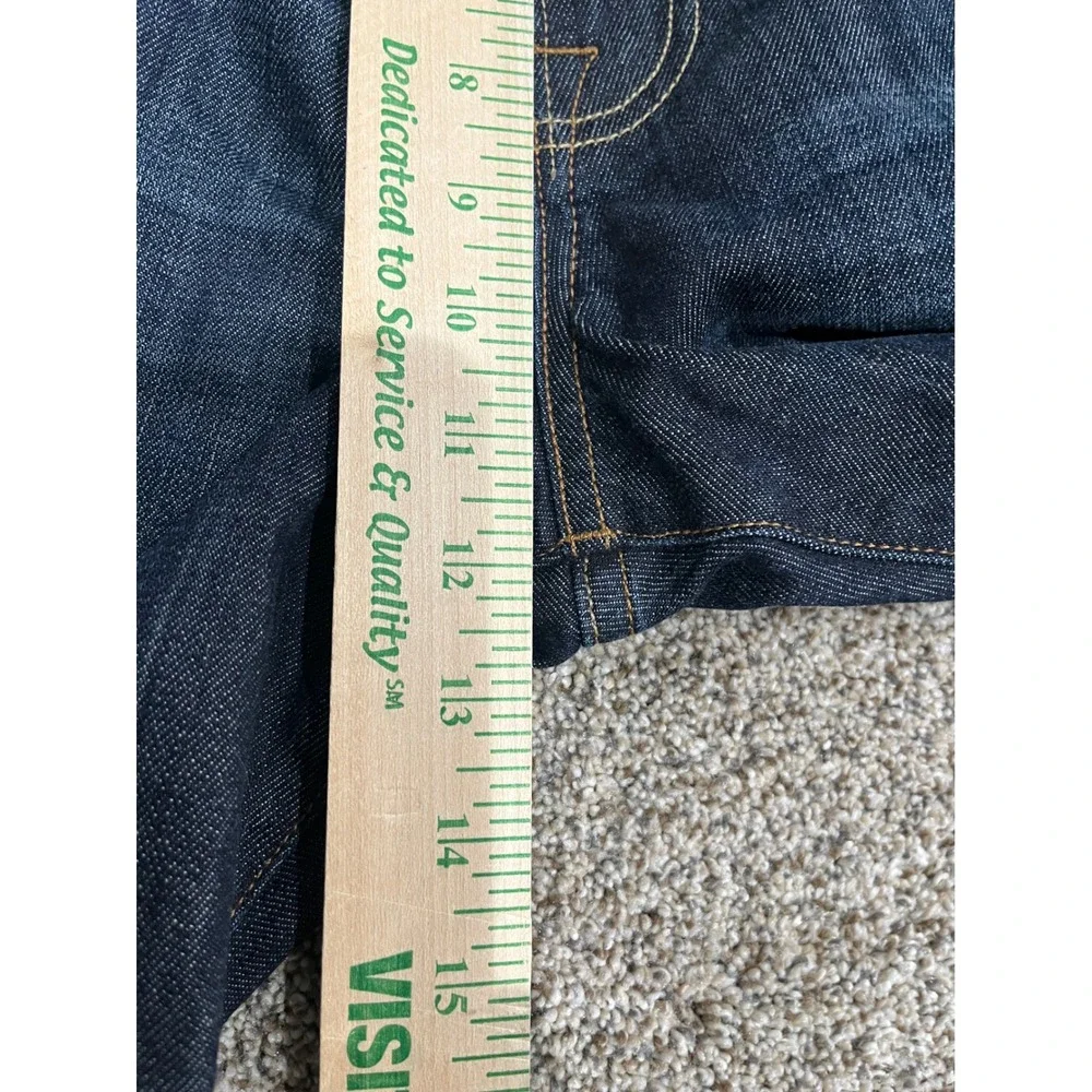 Lucky Brand 363 Vintage Straight Jeans Mens 38x30 Dark Wash Indigo Denim